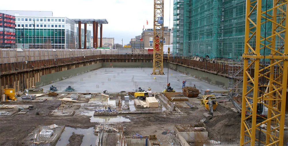 Lichttoren Eindhoven - betonbouw project door Verhoeven Bouw